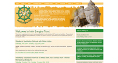 Desktop Screenshot of irishsanghatrust.ie